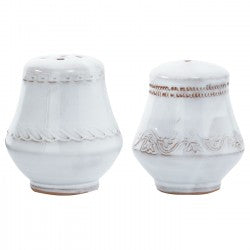 Vietri Belleza White Salt & Pepper