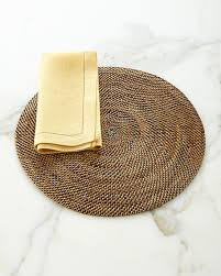Calaisio Round Rattan Place Mats