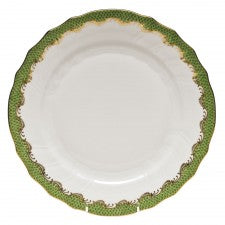 Herend Fishscale Green Bread and Butter Plate