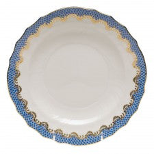 FishScale Blue Desert Plate by Herend