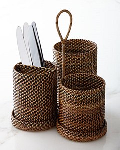 Calaisio 3 Part Flatware Holder