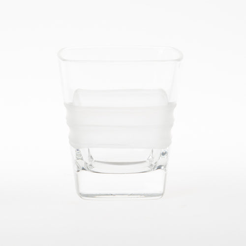 Vietri Lastra Glass Double Old Fashioned