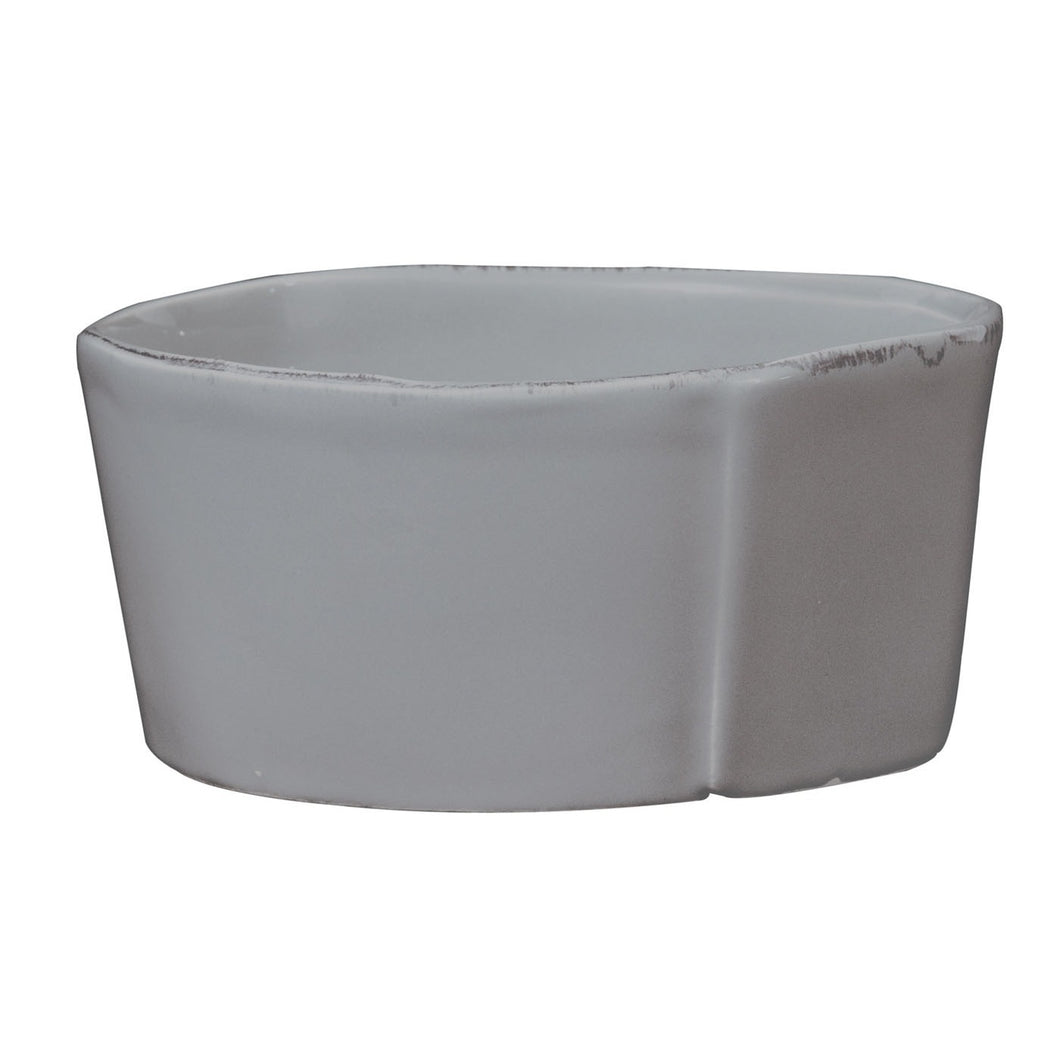 Vietri Medium Serving Bowl in Gray