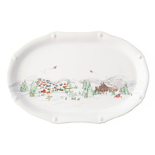 North Pole Serving Platter by Juliska