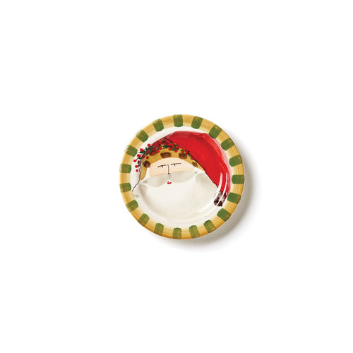 Vietri Old St. Nick Animal Hat Salad Plate