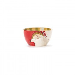 Vietri Old St. Nick Animal Hat Cereal Bowl
