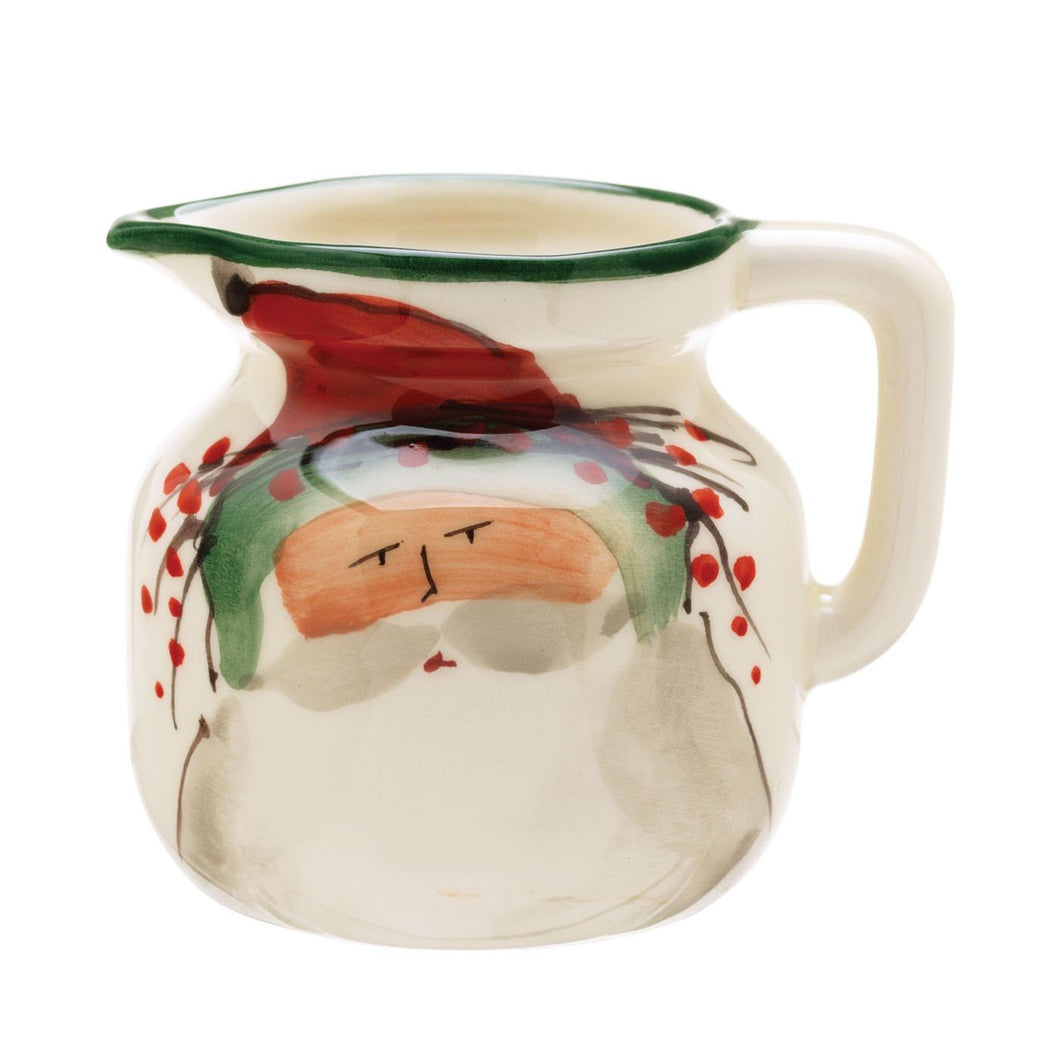 Vietri Old St. Nick Creamer