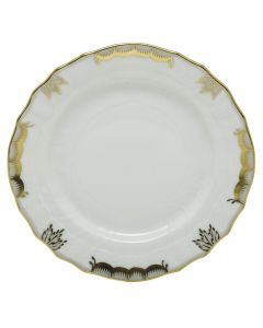 Princess Victoria Gray Bread and Butter Plate by Herend