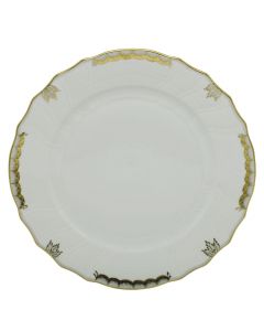 Princess Victoria Gray Dinner Plate by Herend