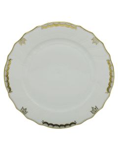 Princess Victoria Gray Dinner Plate by Herend