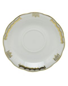 Princess Victoria Gray Saucer by Herend