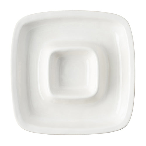 Juliska Puro Whitewash Chip n Dip