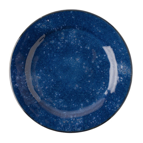 Puro Dappled Cobalt Dinner Plate by Juliska