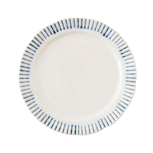 Sitio Stripe Salad Plate by Juliska