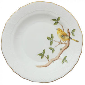 Songbird Warbler Dessert Plate by Herend